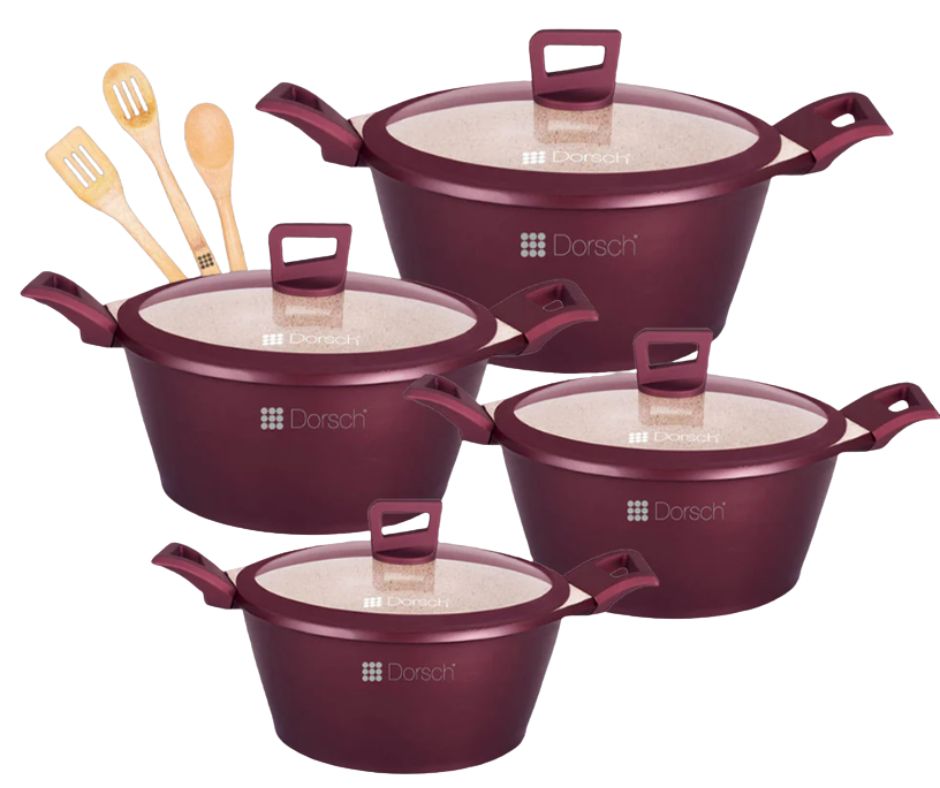 Dorsh Premium Ceramic Casseroles Set 4 pcs